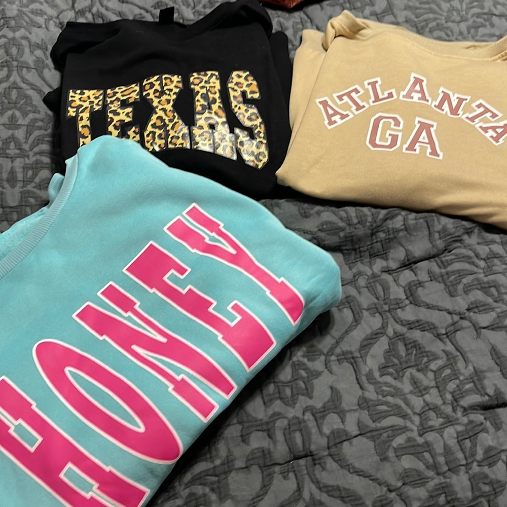 SHEIN curve sweatshirt bundle